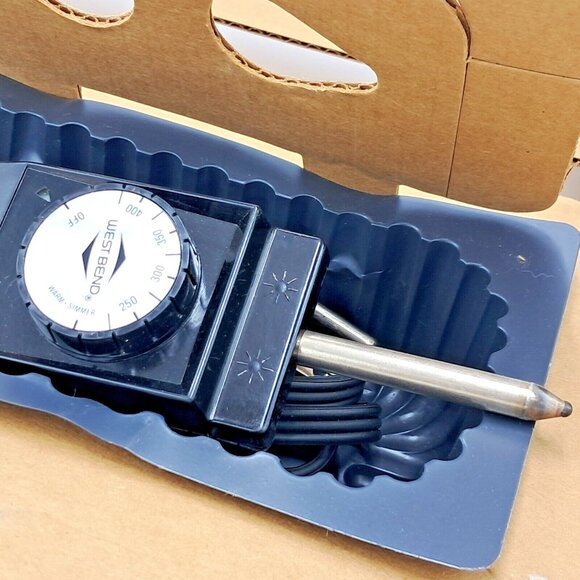 West Bend SilverStone 12" Electric Skillet #72640Z Vintage NOS Unused In Box - Picture 7 of 10